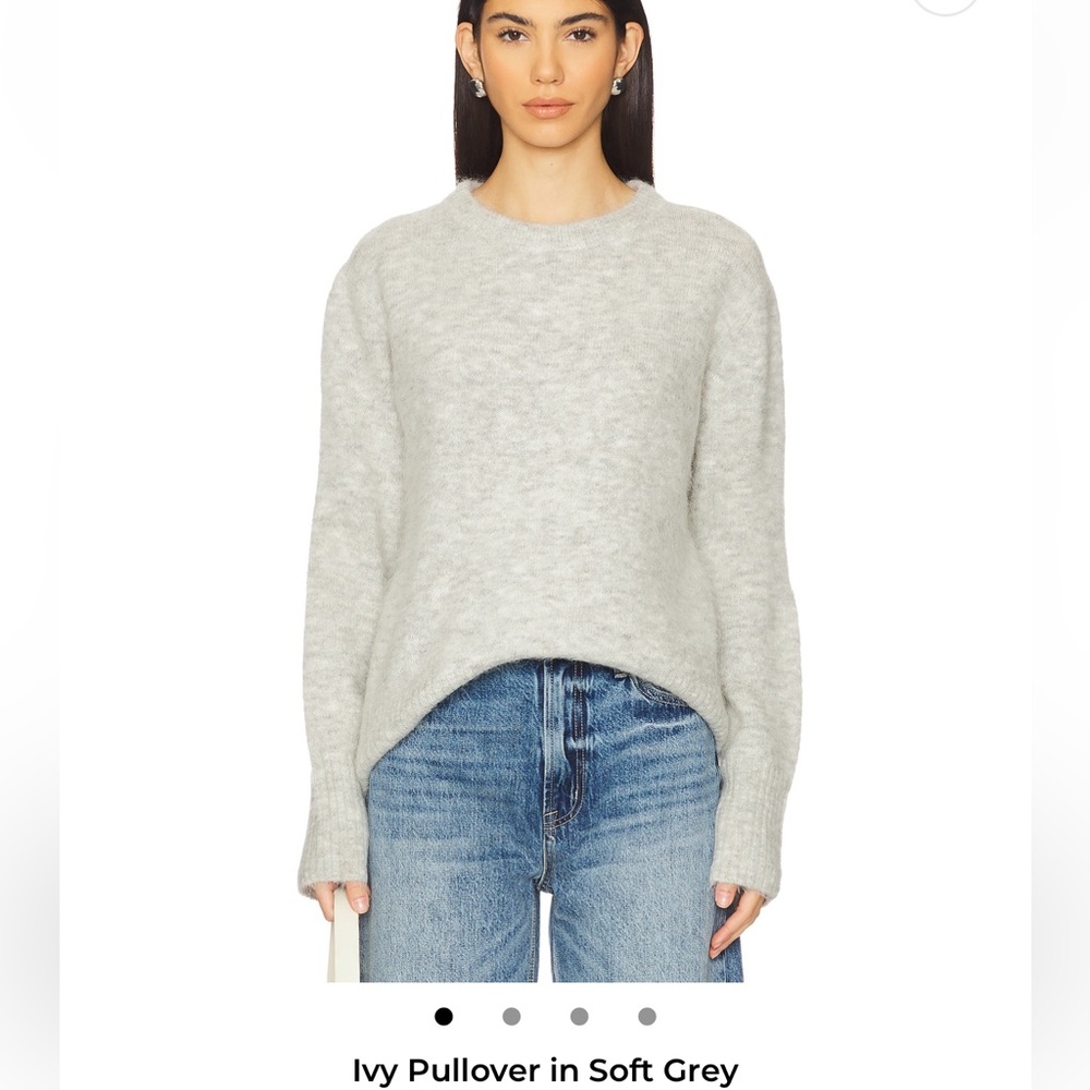 Pistola Soft Gray Crew Neck Sweater